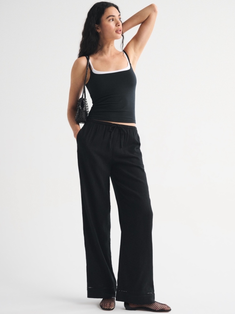Abercrombie Gemma Wide Leg Pants